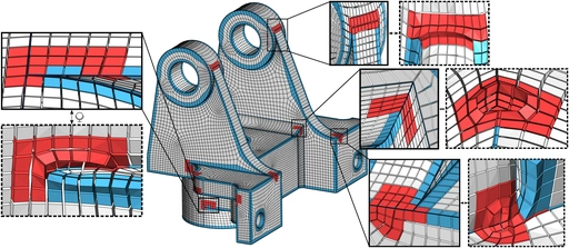 Robust Topological Construction of All-hexahedral Boundary Layer Meshes